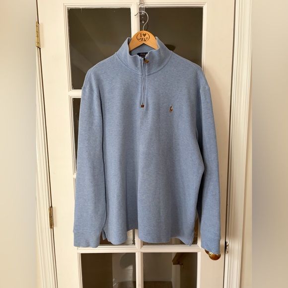 Polo Ralph Lauren Estate-Rib Quarter-Zip Pullover - Size XL - Picture 2 of 7
